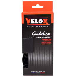 Velox stuurlint Kurk - Zwart Handvatten+Bar-ends